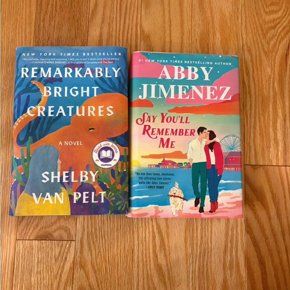 Pair of Popular Hardcover Books Excellent Condition—Jimenez and Shelby Can Pelt